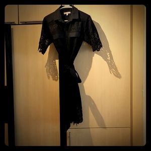Banana republic heritage lace shirtdress